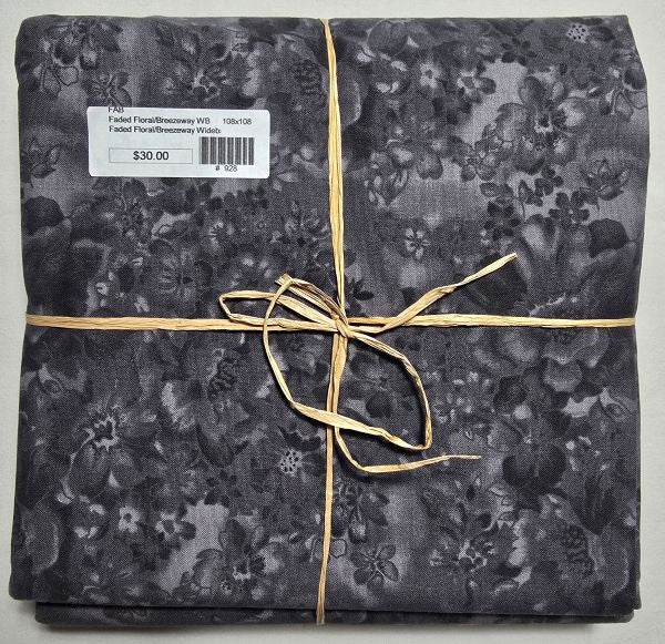 Faded Floral Wideback Bundle ~ Dark Grey