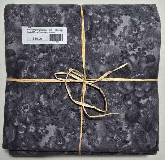Faded Floral  Wideback Bundle ~ Dark Grey